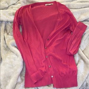 Old Navy Pink Long Sleeved Cardigan
